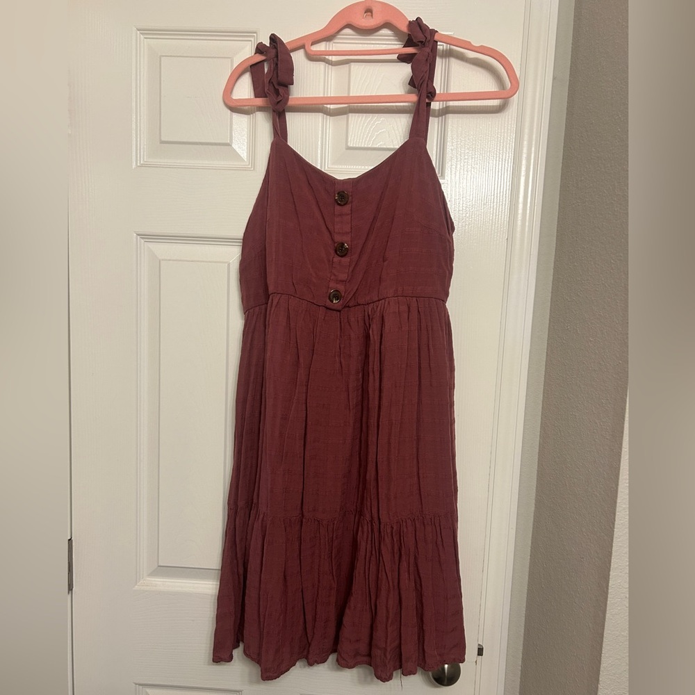 Torrid dress with tie straps size 10